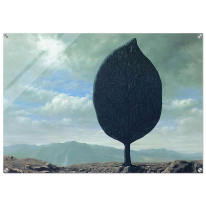 PLAIN OF AIR 1940 - Rene Magritte Acrylic Print - 70x100 cm / 28x40″ inches