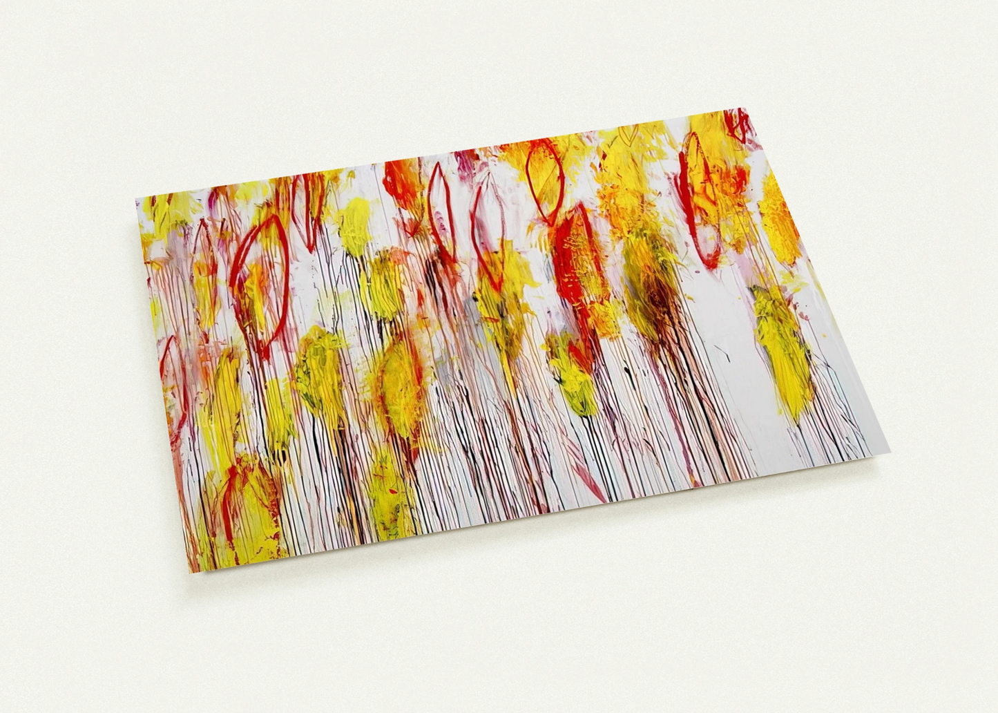 Lepanto, Part I By Cy Twombly Pack of 10 Post Cards | Cy Twombly Post Cards | A6 (10.5 x 14.8 cm) - 4.1 x 5.8 inches