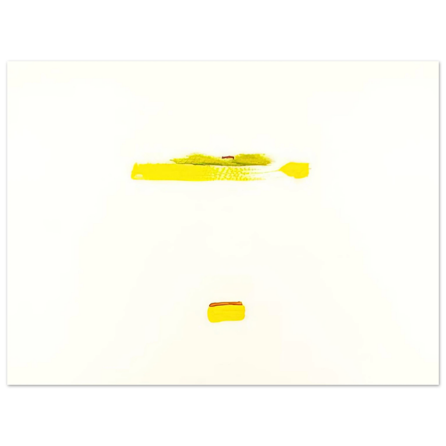 Helen Frankenthaler - New York III - 1972 Wall art - 40x50 cm / 16x20 inches - Premium Wooden Framed Poster With Fine Art Paper-canvas - Wood frame