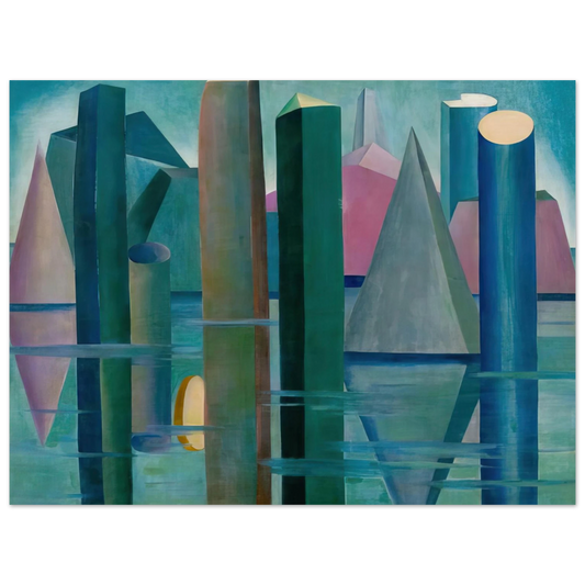 Tarsila do Amaral - Calmaria II  75x100 cm / 30x40inches Fine Art Poster