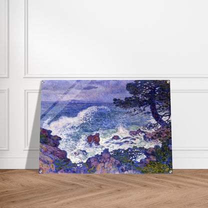 EAST WIND 1904 - Theo van Rysselberghe Acrylic Print - 70x100 cm / 28x40″ inches