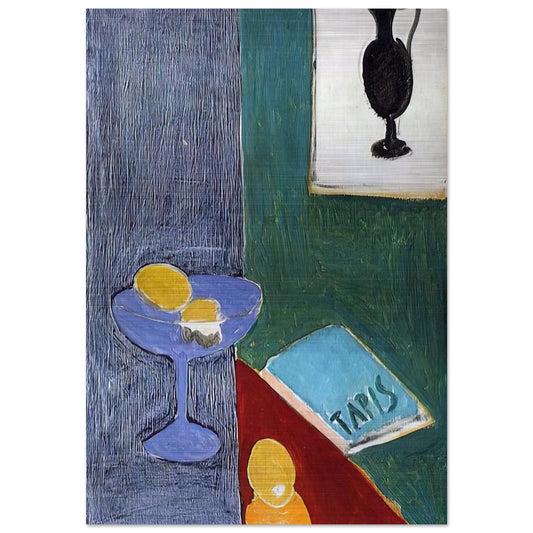 STILL LIFE 14 - Henri Matisse Brushed Aluminum Print - 70x100 cm / 28x40 inches | Henri Matisse Aluminum Print | Henri Matisse Prints