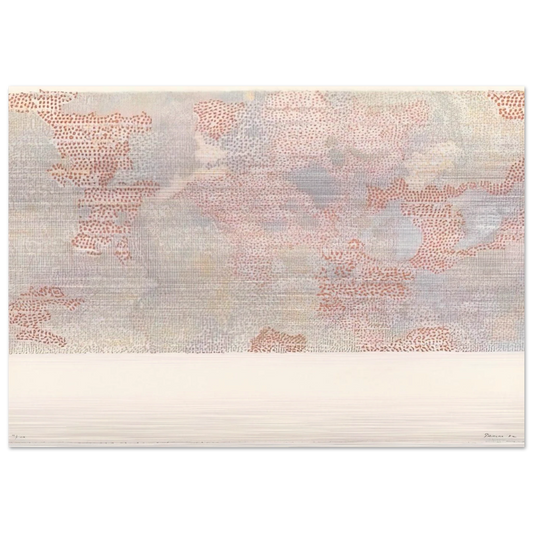 MASKELYNE DA REGION OF THE MOON FROM THE SERIES LUNAR MAPS 1972 - Nancy Graves Brushed Aluminum Print - 70x100 cm / 28x40 inches | Nancy Graves Aluminum Print | Nancy Graves Prints
