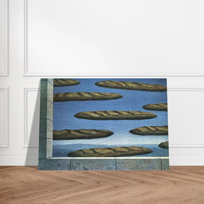 THE GOLDEN LEGEND 1958 - Rene Magritte Brushed Aluminum Print - 70x100 cm / 28x40 inches | Rene Magritte Aluminum Print | Rene Magritte Prints