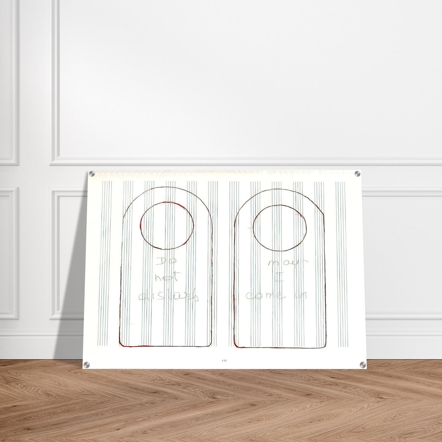 UNTITLED 1995 3 - Louise Bourgeois Acrylic Print - 70x100 cm / 28x40″ inches
