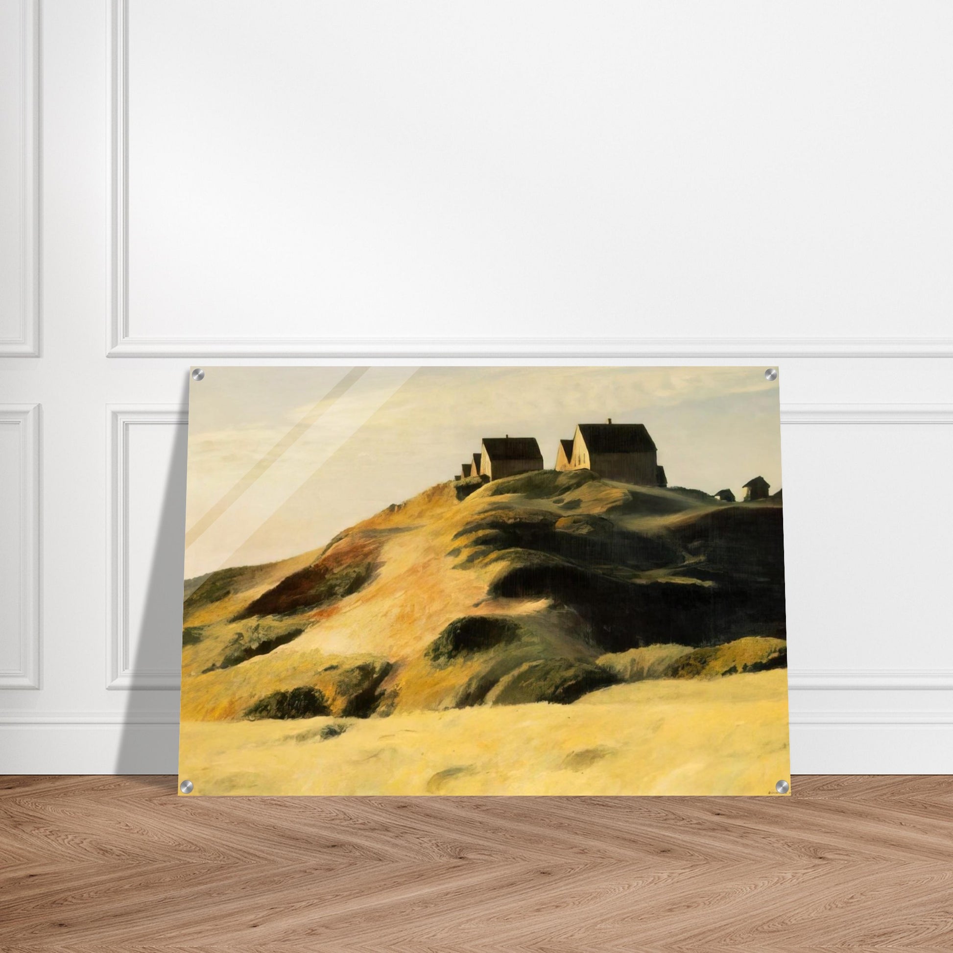 Corn Hill - Edward Hopper Acrylic Print - 70x100 cm / 28x40″ inches