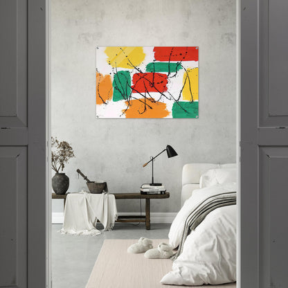 Reflets Printanieres - Marcel Barbeau Acrylic Print - 70x100 cm / 28x40″ inches