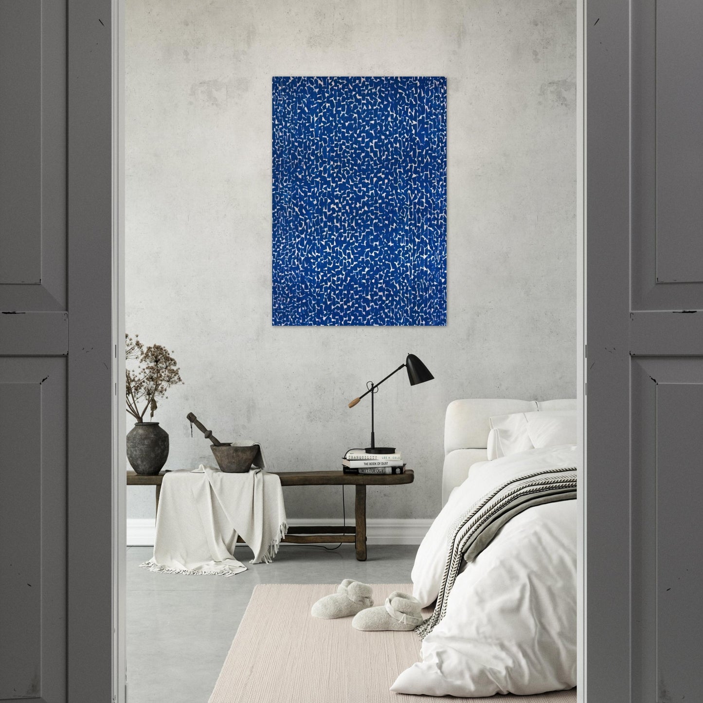 SKY LIGHT 1973 - Alma Woodsey Thomas Brushed Aluminum Print - 70x100 cm / 28x40 inches | Alma Woodsey Thomas Aluminum Print | Alma Woodsey Thomas Prints