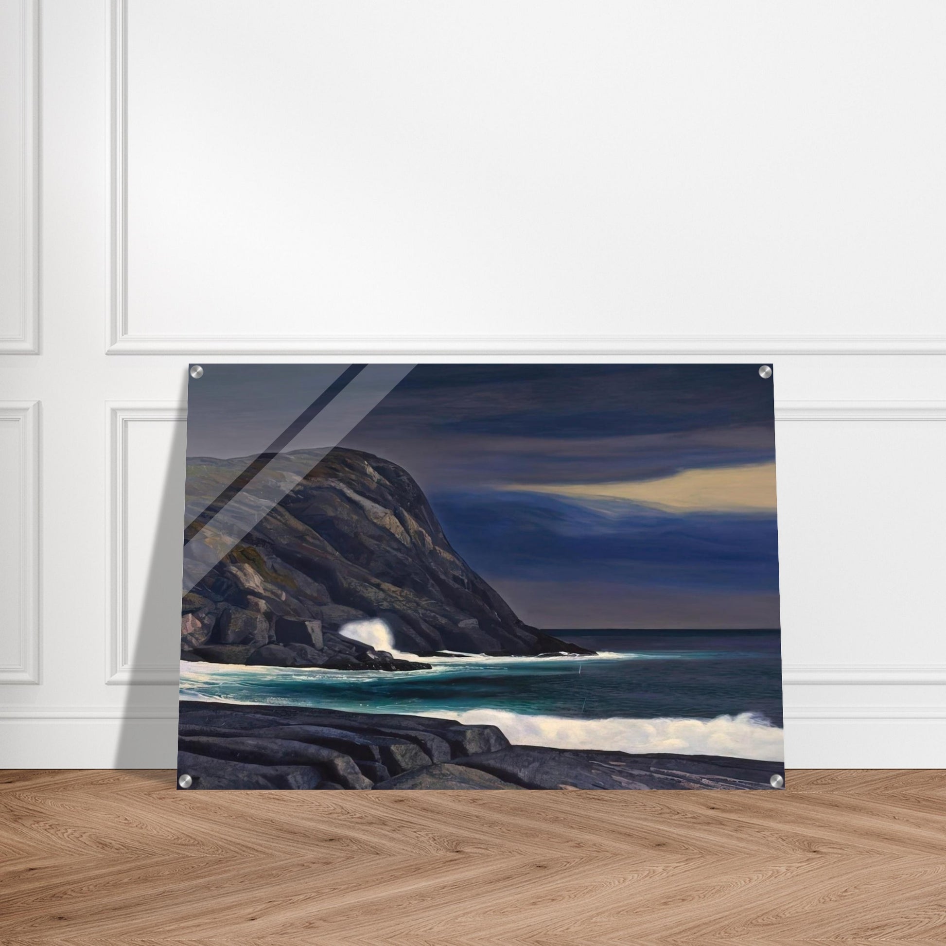 Brewing Storm, Monhegan - Rockwell Kent Acrylic Print - 70x100 cm / 28x40″ inches