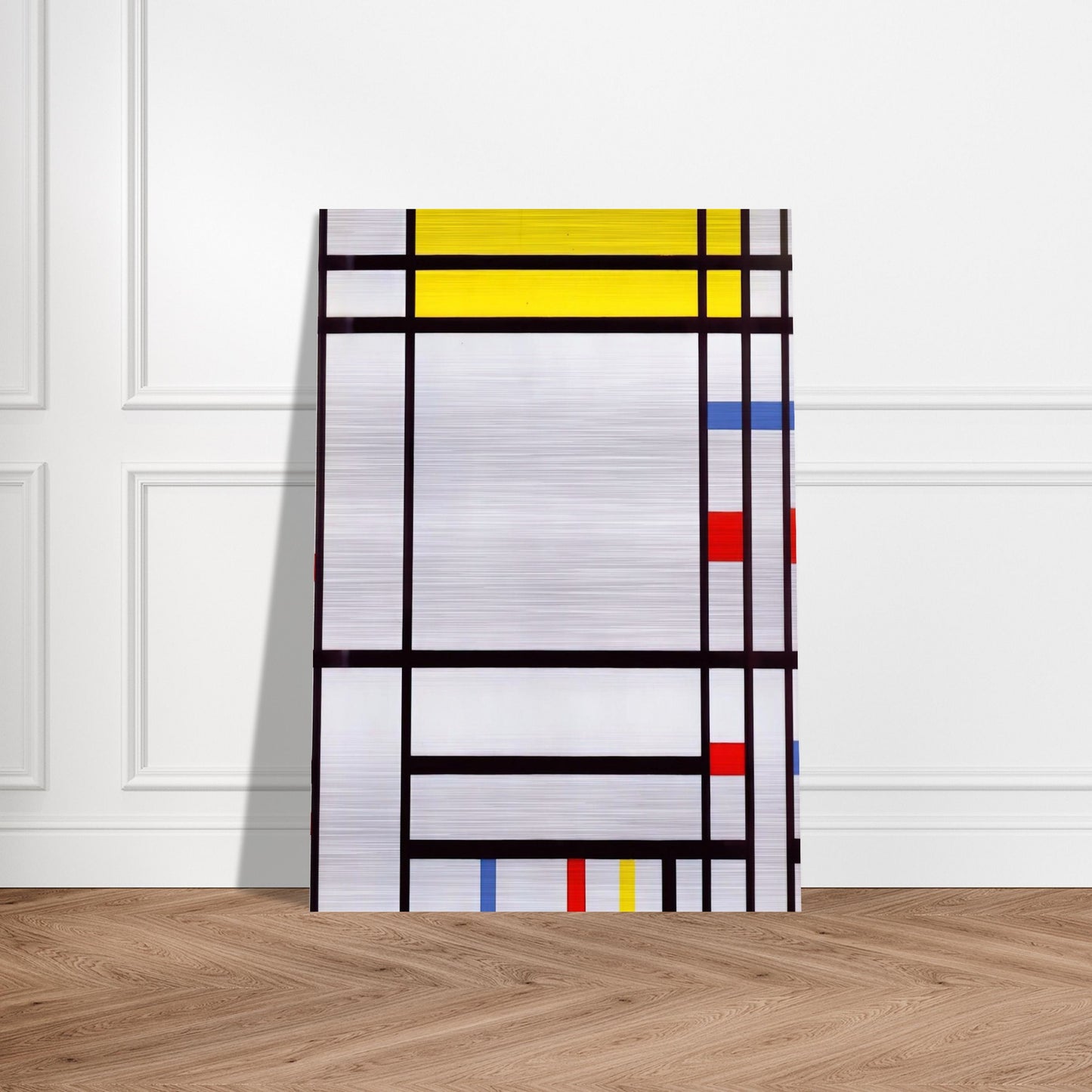 Place de la Concorde - Piet Mondrian Brushed Aluminum Print - 70x100 cm / 28x40 inches | Piet Mondrian Aluminum Print | Piet Mondrian Prints
