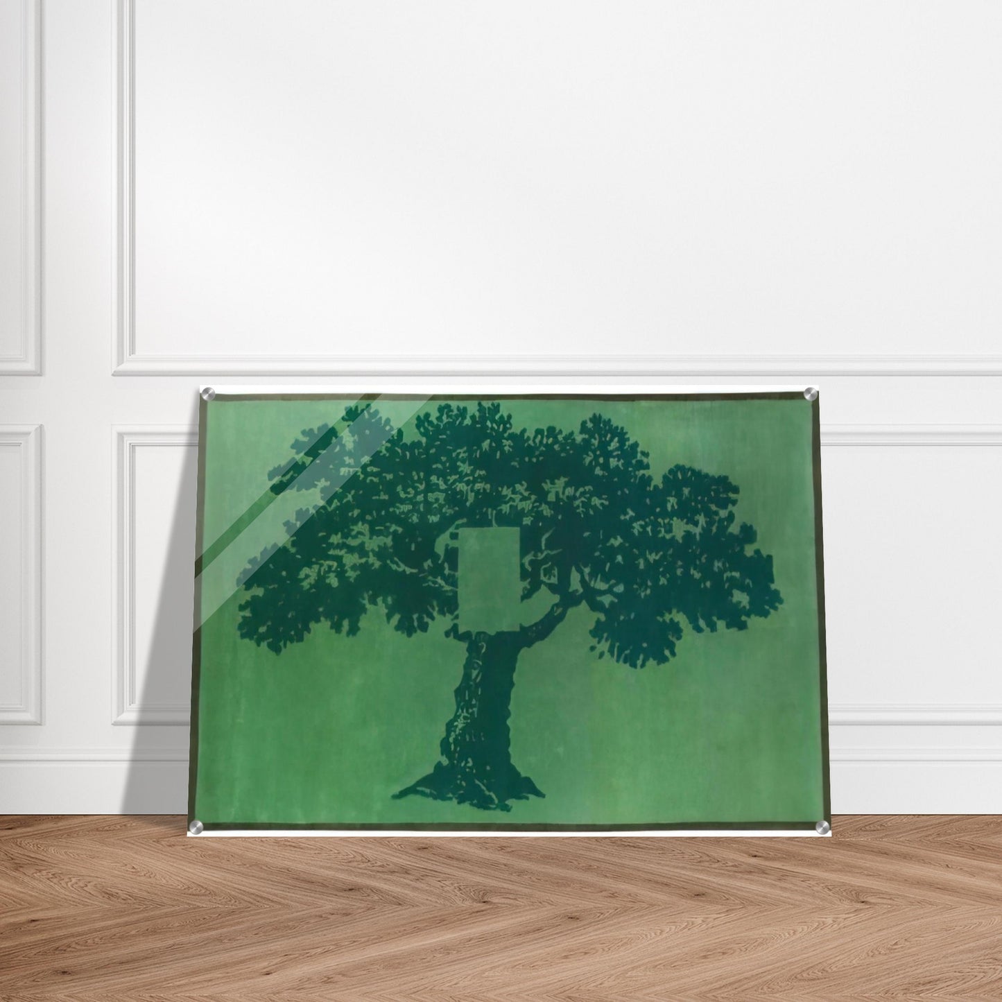 Albero Per Terra - 1984 - Mario Schifano Acrylic Print - 70x100 cm / 28x40″ inches