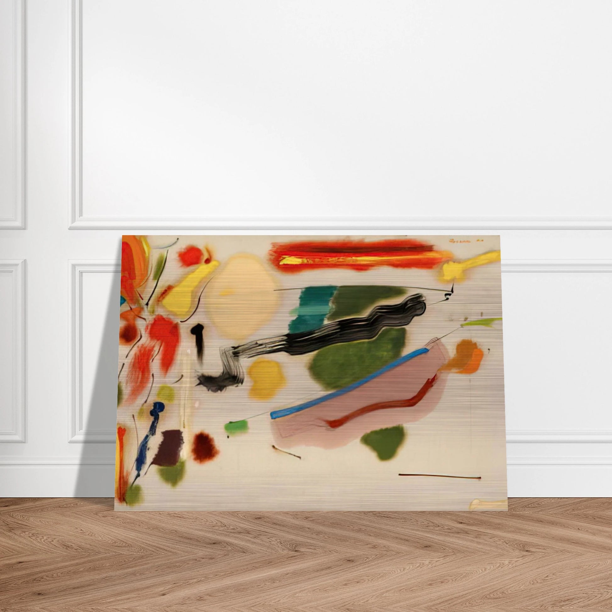 New York Summer Landscape - 1953 - John Ferren Brushed Aluminum Print - 70x100 cm / 28x40 inches | John Ferren Aluminum Print | John Ferren Prints