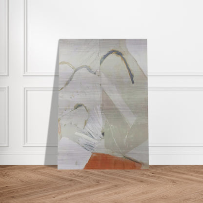 Untitled - 1960 - Kenzo Okada Brushed Aluminum Print - 70x100 cm / 28x40 inches | Kenzo Okada Aluminum Print | Kenzo Okada Prints