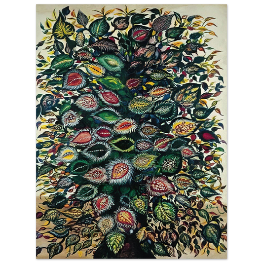Seraphine Louis - Feuilles - 1929  75x100 cm / 30x40inches Fine Art Poster