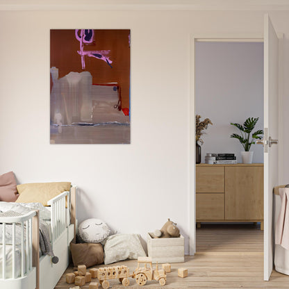 Captain s Watch - 1986 - Helen Frankenthaler Brushed Aluminum Print - 70x100 cm / 28x40 inches | Helen Frankenthaler Aluminum Print | Helen Frankenthaler Prints