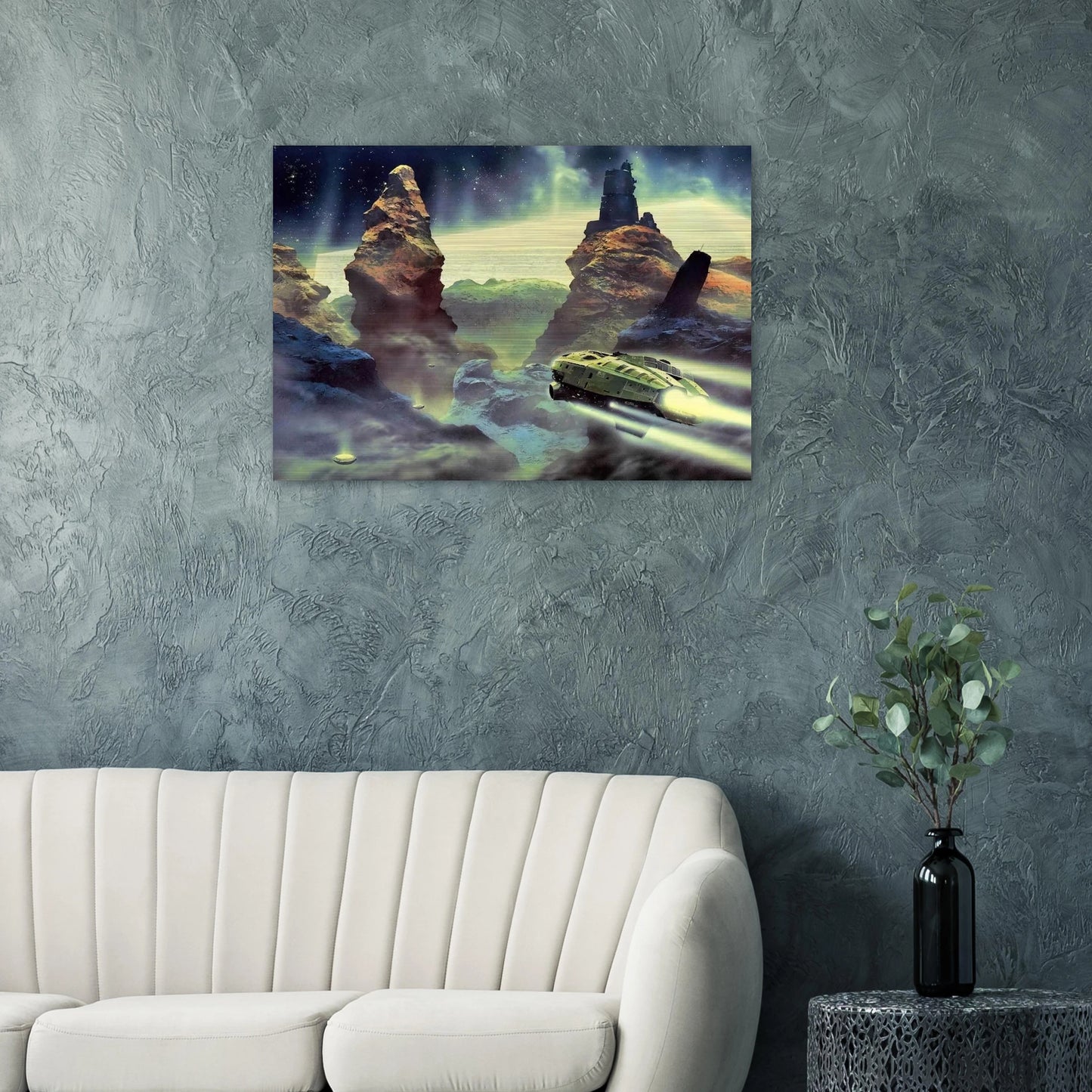 Chris Foss - Chris Foss Brushed Aluminum Print - 70x100 cm / 28x40 inches | Chris Foss Aluminum Print | Chris Foss Prints