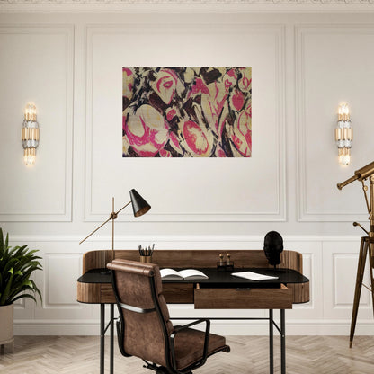 Gaea - Lee Krasner Brushed Aluminum Print - 70x100 cm / 28x40 inches | Lee Krasner Aluminum Print | Lee Krasner Prints