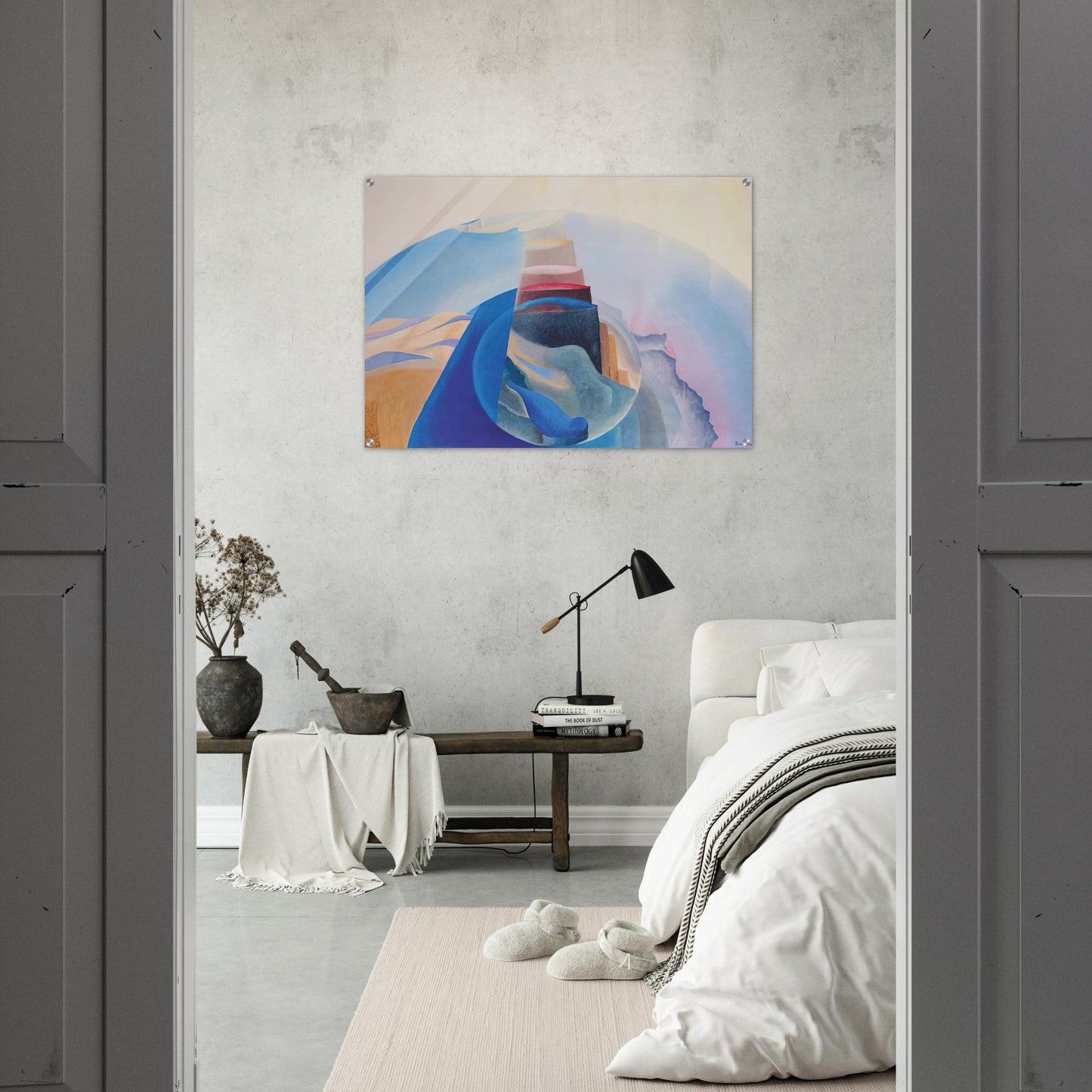 Mount Tabor - 1936 - Benedetta Cappa Acrylic Print - 70x100 cm / 28x40″ inches