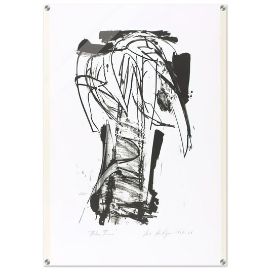 Palm Trees, from the Series The Archaics - Grace Hartigan Acrylic Print - 70x100 cm / 28x40″ inches | Grace Hartigan Wall Art | Grace Hartigan Prints