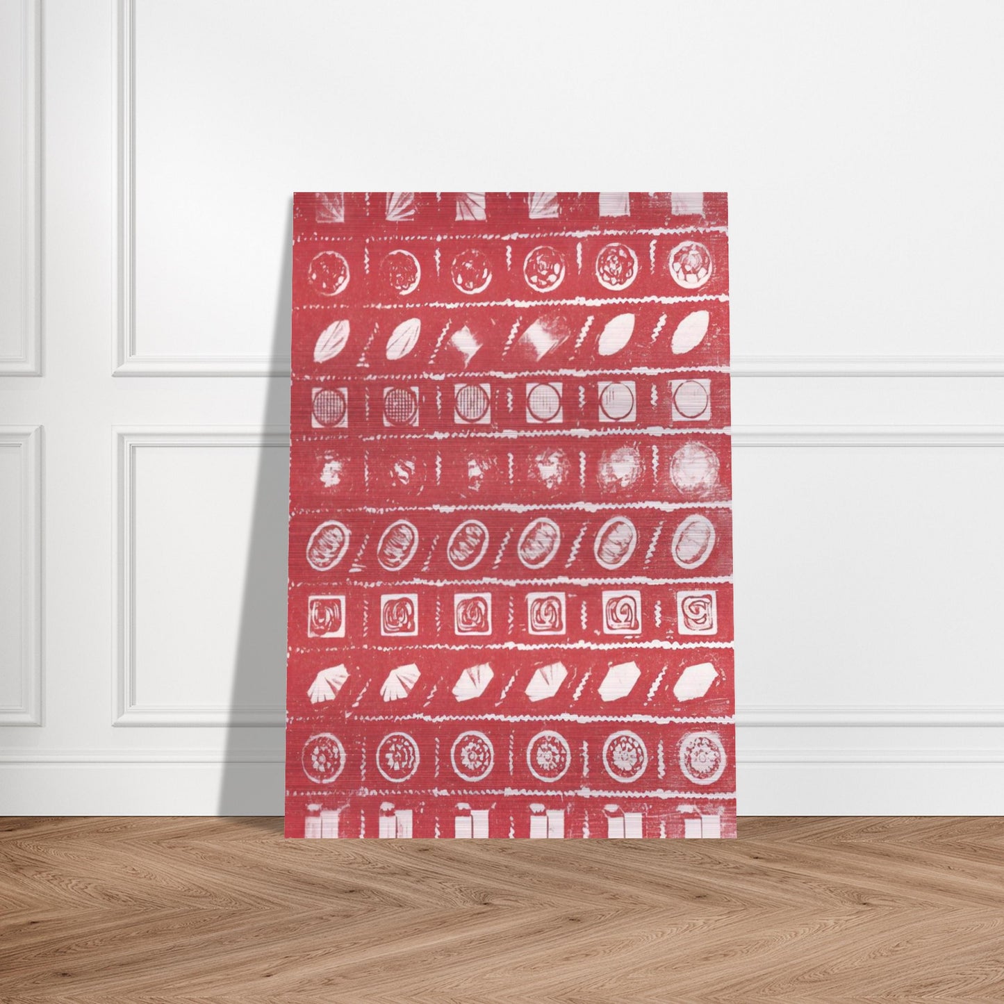 Candy Box - Andy Warhol Brushed Aluminum Print - 70x100 cm / 28x40 inches | Andy Warhol Aluminum Print | Andy Warhol Prints