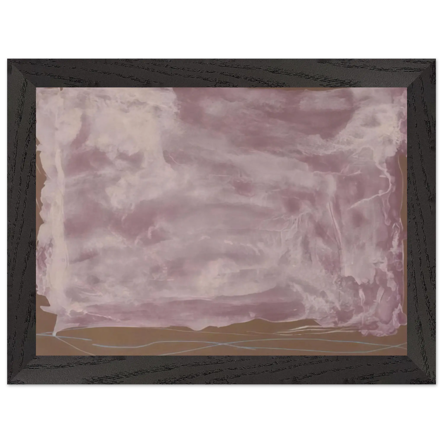 Helen Frankenthaler - Soho Dreams - 1987 Wall art - 30x40 cm / 12x16 Inches - Premium Wooden Framed Poster With Fine Art Paper - White frame