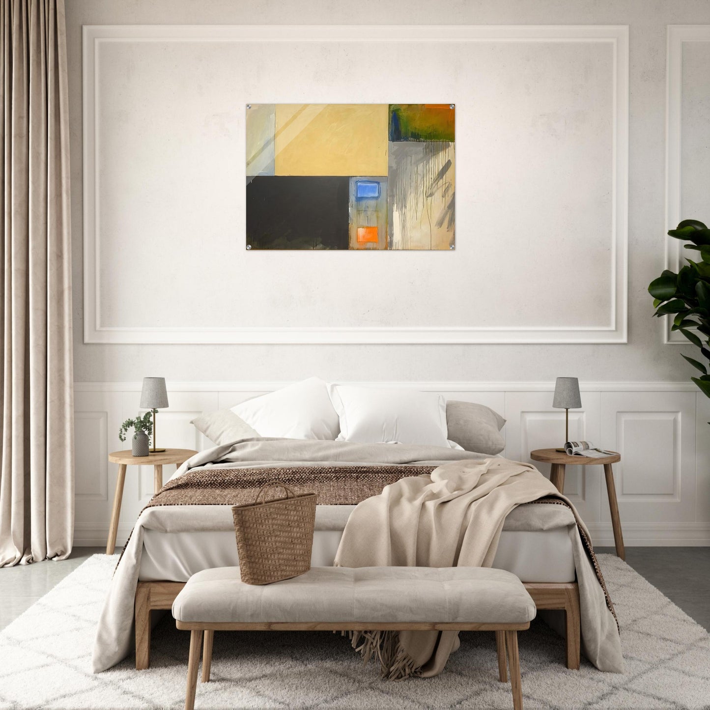 ForsythHouston - Abstract Expressionism - Mark Lancaster Acrylic Print - 70x100 cm / 28x40″ inches
