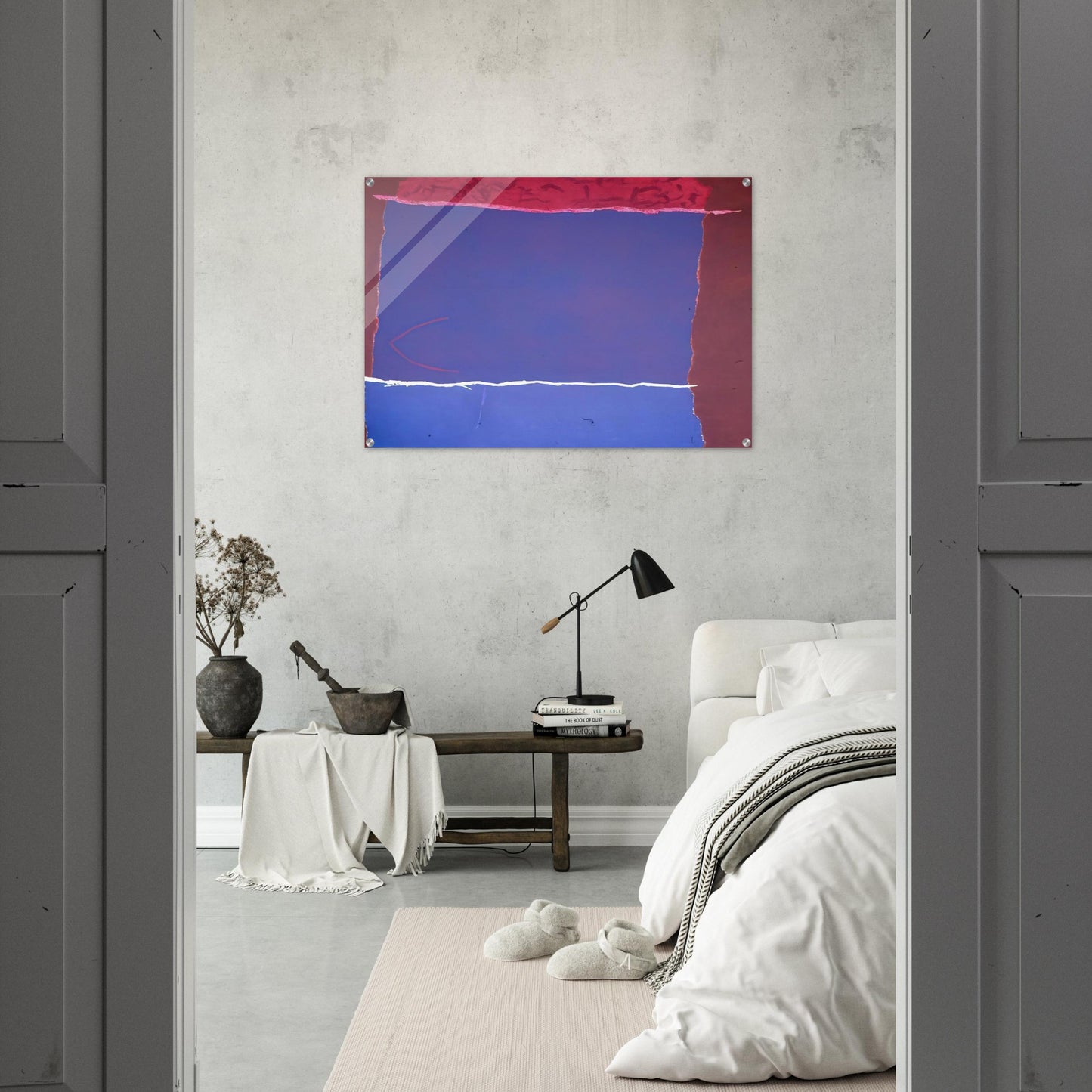 Infinity Field, Lefkada Series - 1980 - Theodoros Stamos Acrylic Print - 70x100 cm / 28x40″ inches