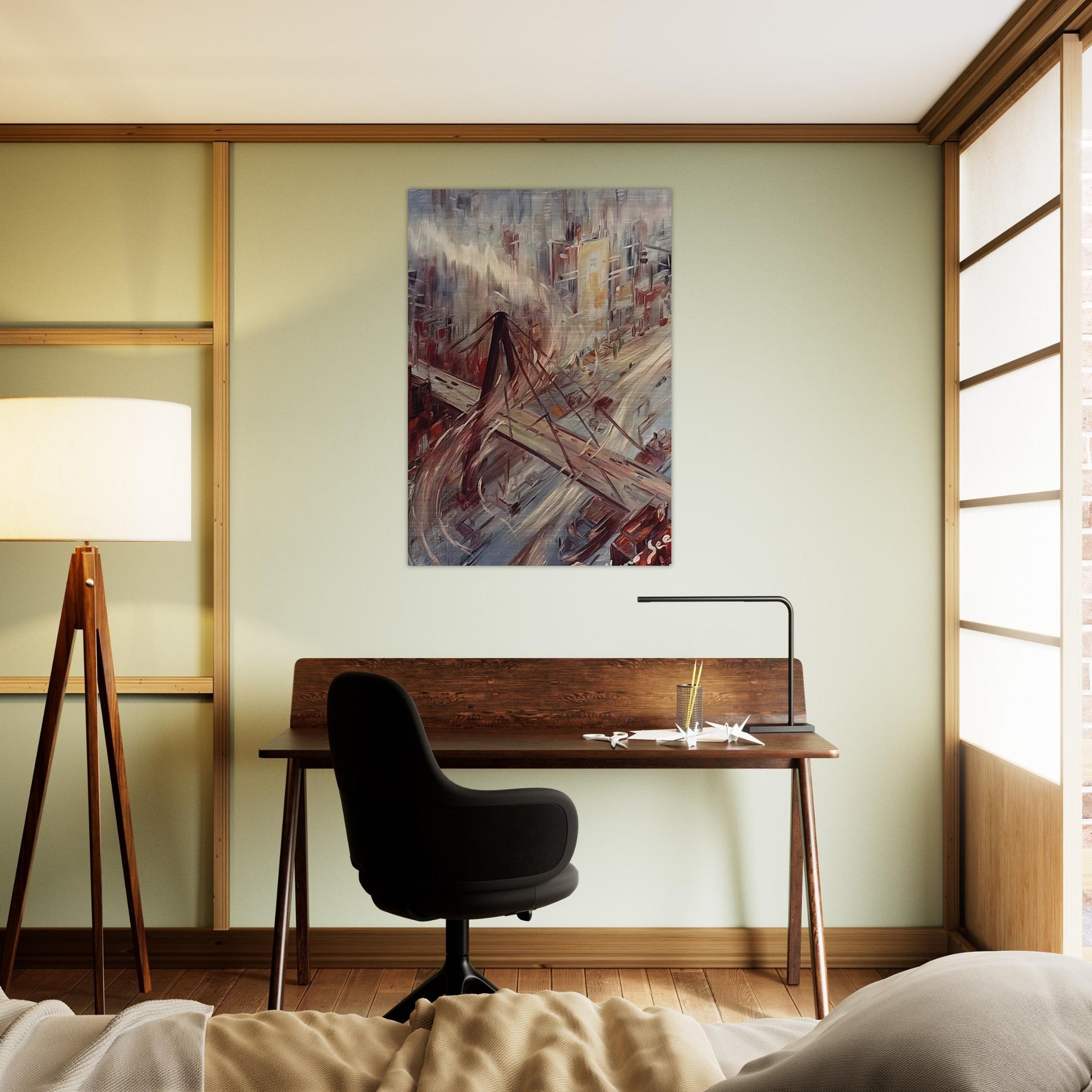Untitled - 1967 - Konrad Zuse Brushed Aluminum Print - 70x100 cm / 28x40 inches | Konrad Zuse Aluminum Print | Konrad Zuse Prints