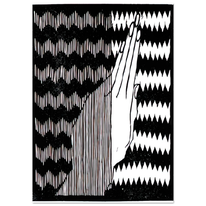 MC Escher - ESCHER (6) Wall Art - 60x80 cm / 24x32 inches - Premium Wooden Framed Poster With Fine Art Paper-canvas - Black frame