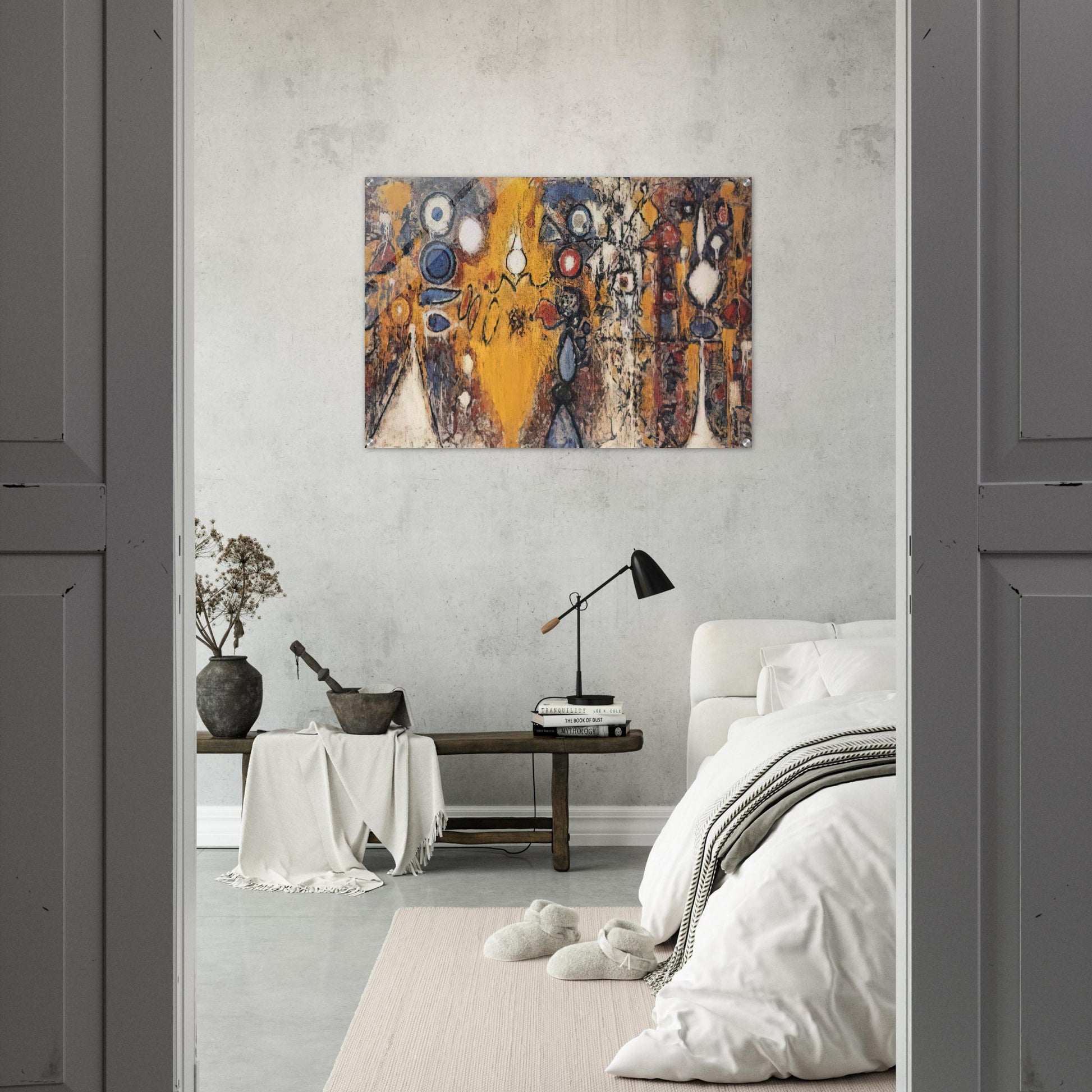 Number 1 - 1951 - Richard Pousette-Dart Acrylic Print - 70x100 cm / 28x40″ inches