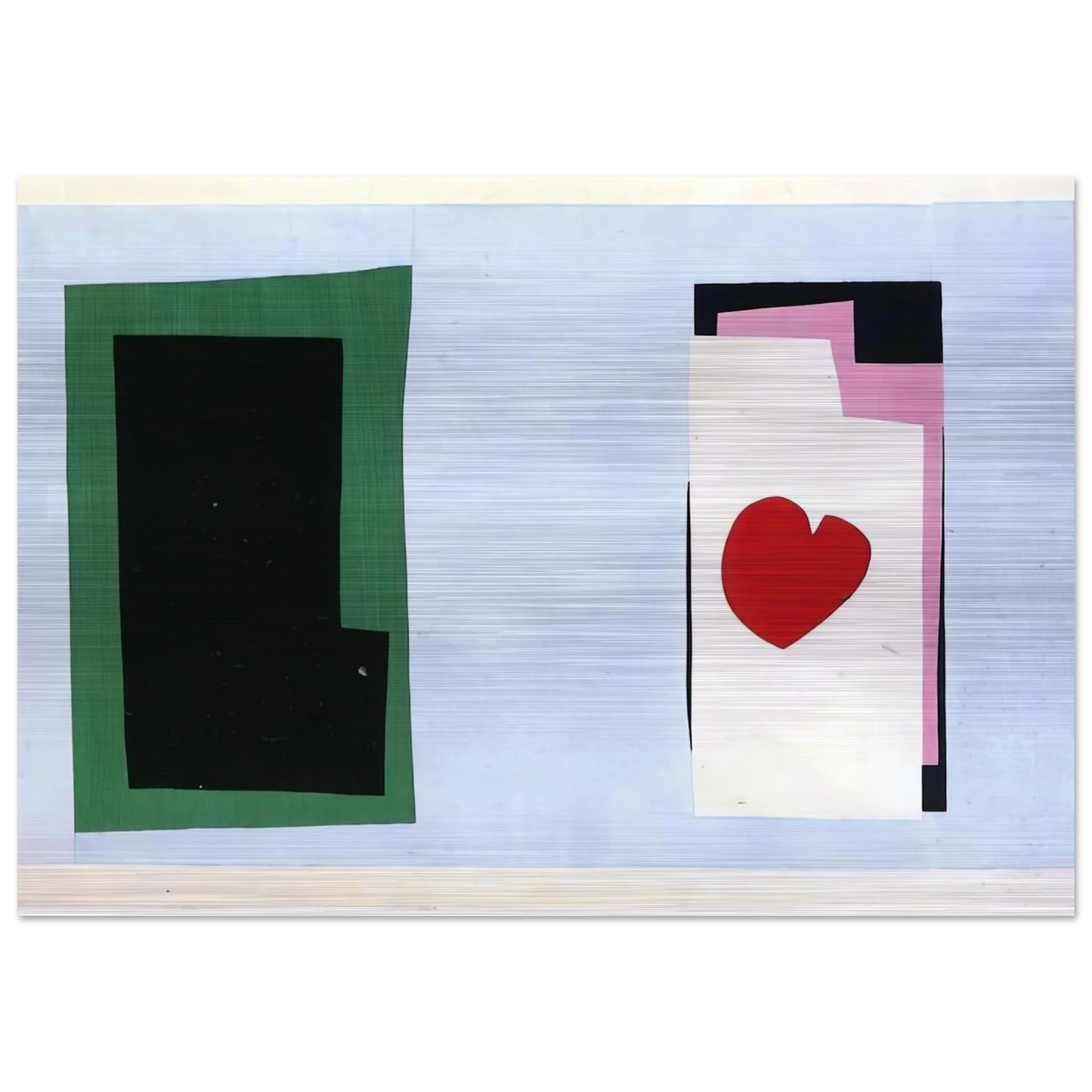 CUT OUTS 2 - Henri Matisse Brushed Aluminum Print - 70x100 cm / 28x40 inches | Henri Matisse Aluminum Print | Henri Matisse Prints