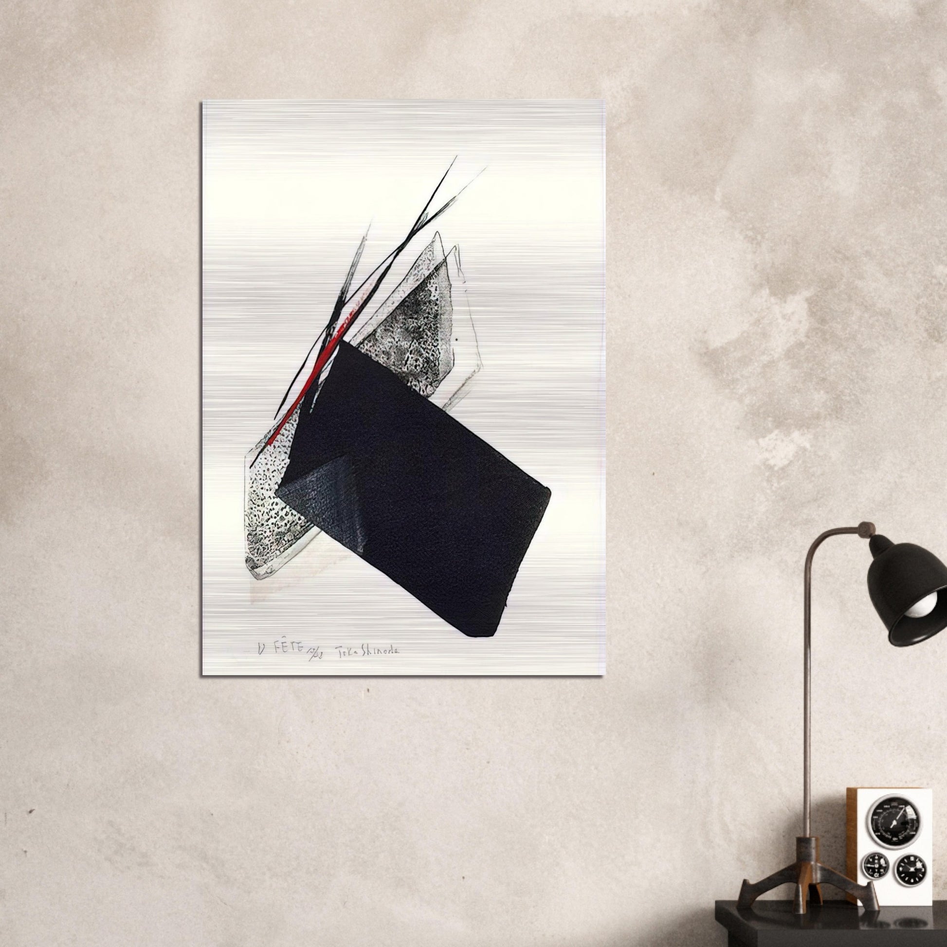 Fête - 1997 - Toko Shinoda Brushed Aluminum Print - 70x100 cm / 28x40 inches | Toko Shinoda Aluminum Print | Toko Shinoda Prints