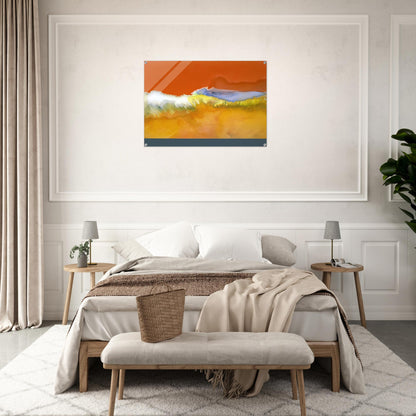 Violet Grove - 1978 - Ronnie Landfield Acrylic Print - 70x100 cm / 28x40″ inches