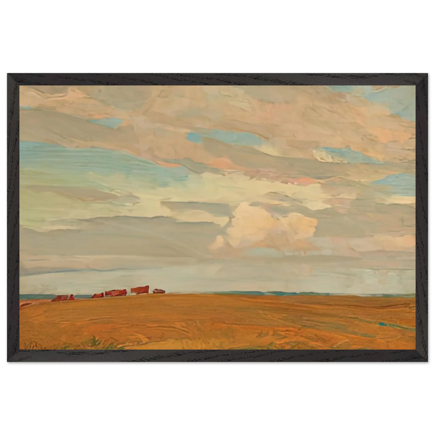 Maynard Dixon - PRAIRIE SAND HILL CAMP MAY 1921 1921 Wall art - 45x60 cm / 18x24 Inches - Fine Art Poster - -