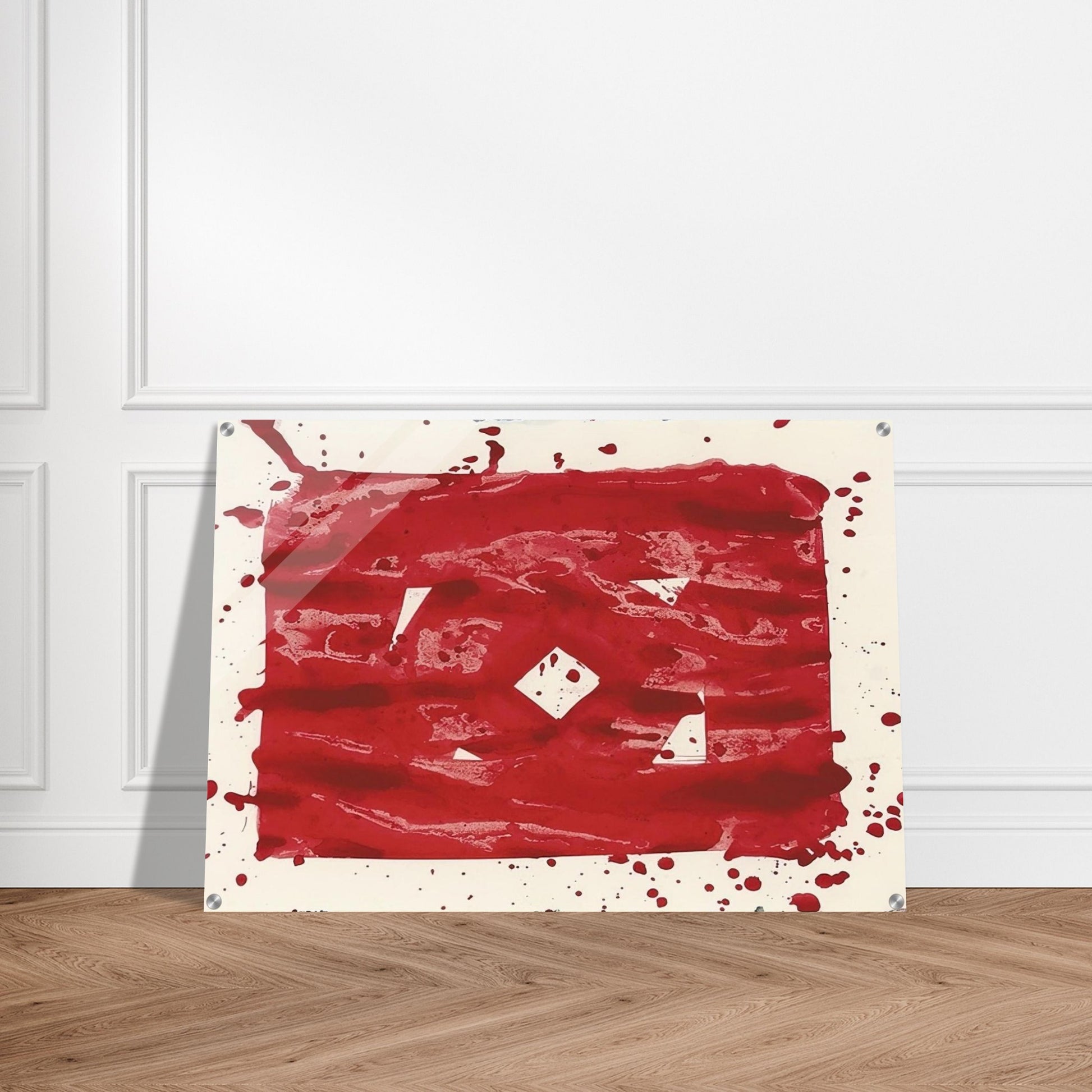 Untitled - SF78-235 - Sam Francis Acrylic Print - 70x100 cm / 28x40″ inches | Sam Francis Wall Art | Sam Francis Prints