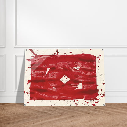 Untitled - SF78-235 - Sam Francis Acrylic Print - 70x100 cm / 28x40″ inches | Sam Francis Wall Art | Sam Francis Prints