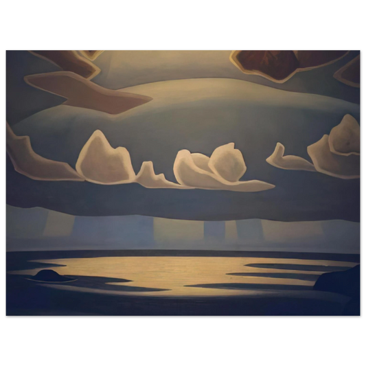 Lawren Harris - From the North Shore, Lake Superior - 1927  75x100 cm / 30x40inches Fine Art Poster