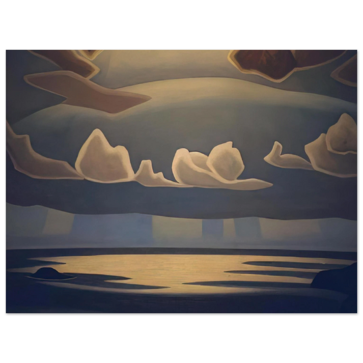 Lawren Harris - From the North Shore, Lake Superior - 1927  75x100 cm / 30x40inches Fine Art Poster