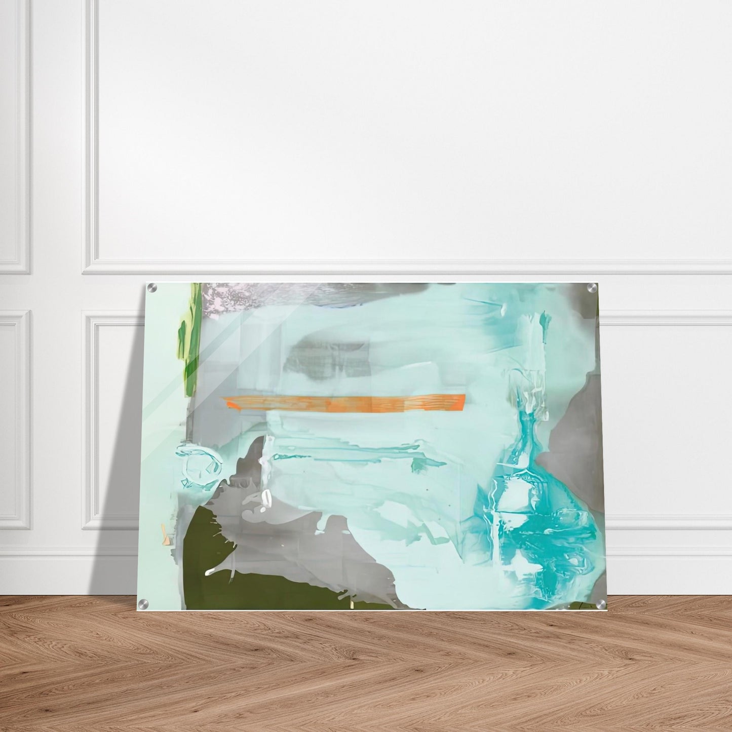 Poseidon, 1990- - Helen Frankenthaler Acrylic Print - 70x100 cm / 28x40″ inches | Helen Frankenthaler Wall Art | Helen Frankenthaler Prints