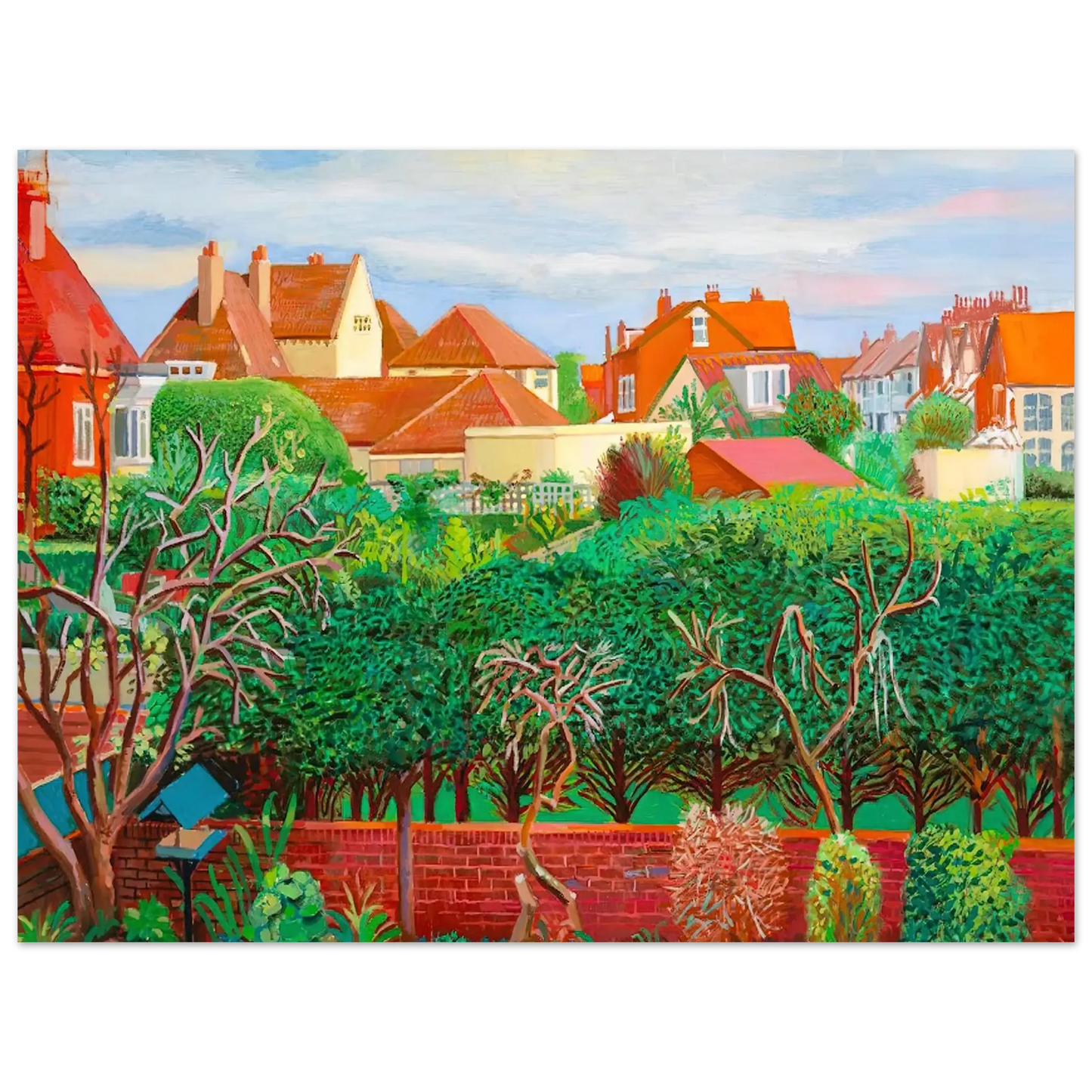 David Hockney - David Hockney Wall art - 15x20 cm / 6x8 Inches - Fine Art Poster - -