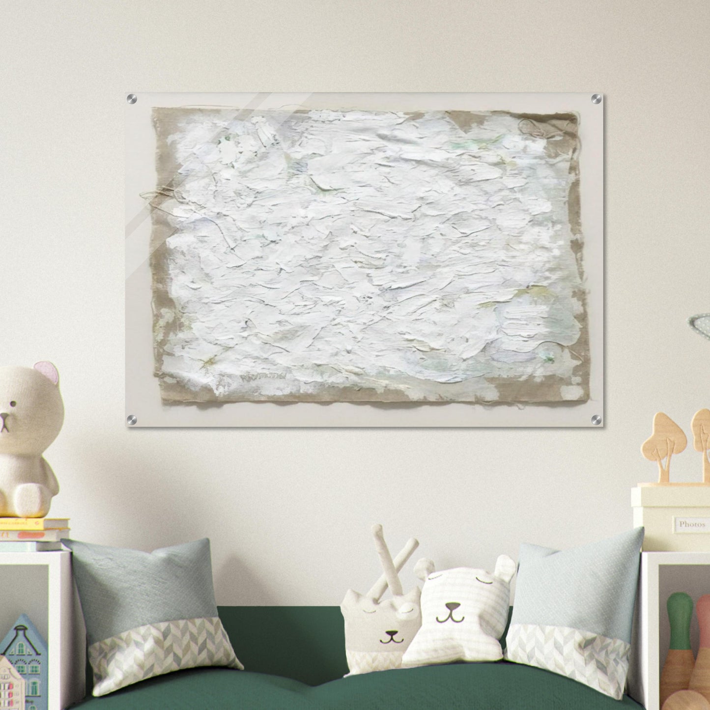 Untitled - 1961 - Robert Ryman Acrylic Print - 70x100 cm / 28x40″ inches | Robert Ryman Wall Art | Robert Ryman Prints