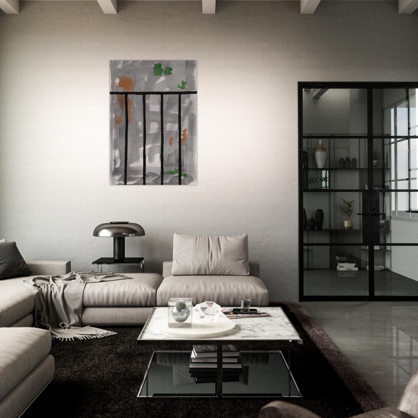 Untitled - 2000 - Gunther Forg Brushed Aluminum Print - 70x100 cm / 28x40 inches | Gunther Forg Aluminum Print | Gunther Forg Prints