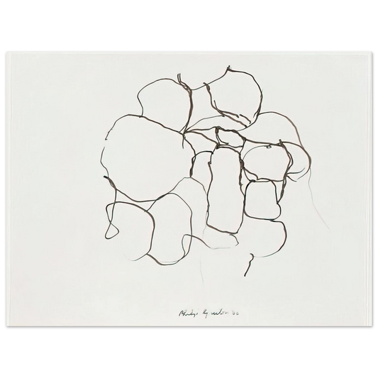 Philip Guston - UNTITLED 5  75x100 cm / 30x40inches Fine Art Poster