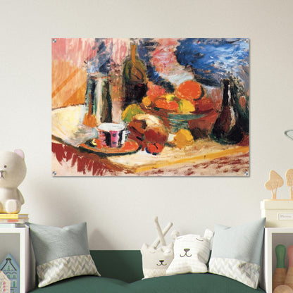 STILL LIFE WITH FRUIT 1896 - Henri Matisse Acrylic Print - 70x100 cm / 28x40″ inches | Henri Matisse Wall Art | Henri Matisse Prints