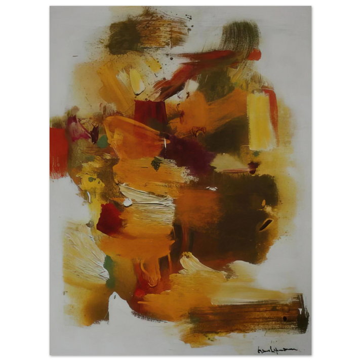 Hans Hofmann - Golden Autumn  75x100 cm / 30x40inches Fine Art Poster