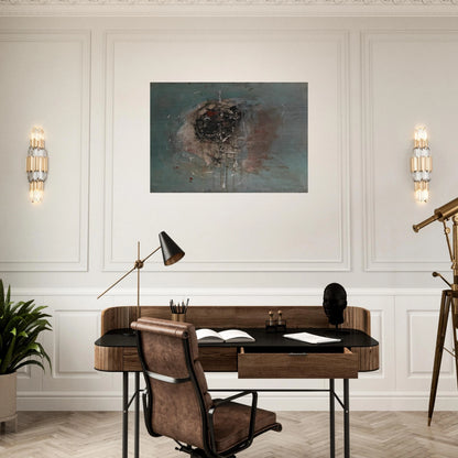 Composition - 1948 - Wols Brushed Aluminum Print - 70x100 cm / 28x40 inches | Wols Aluminum Print | Wols Prints