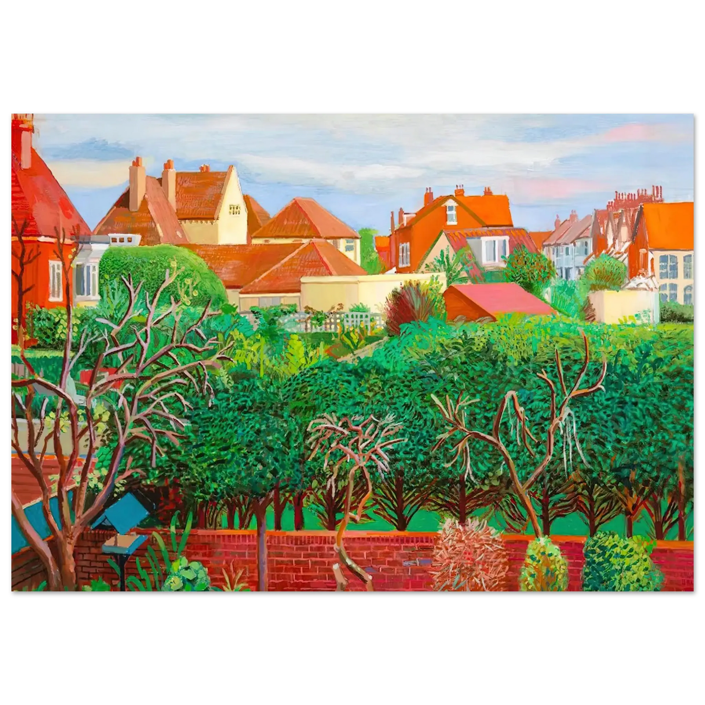 David Hockney - David Hockney Wall art - 13x18 cm / 5x7 Inches - Fine Art Poster - -