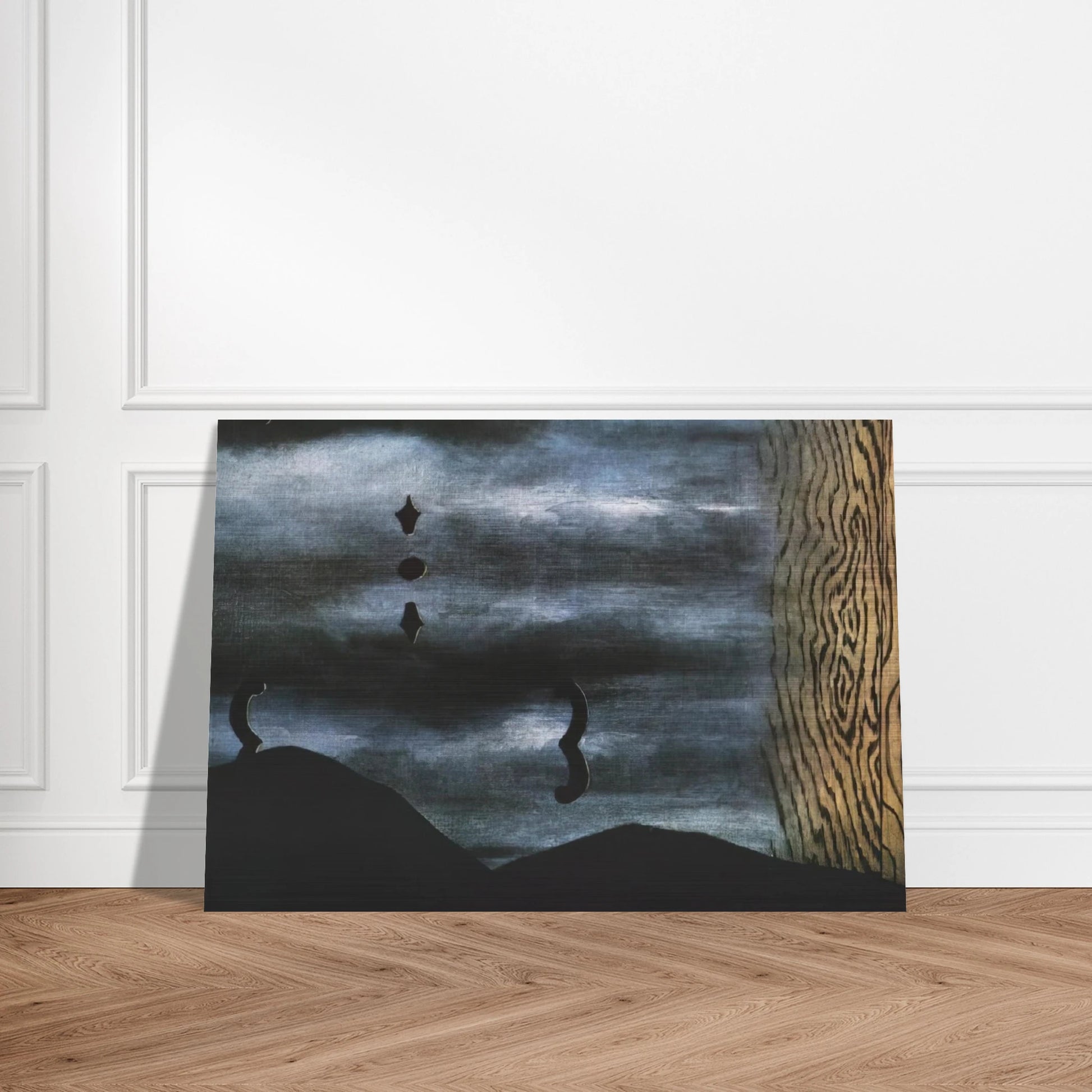 THE LINING OF SLEEP 1928 - Rene Magritte Brushed Aluminum Print - 70x100 cm / 28x40 inches | Rene Magritte Aluminum Print | Rene Magritte Prints