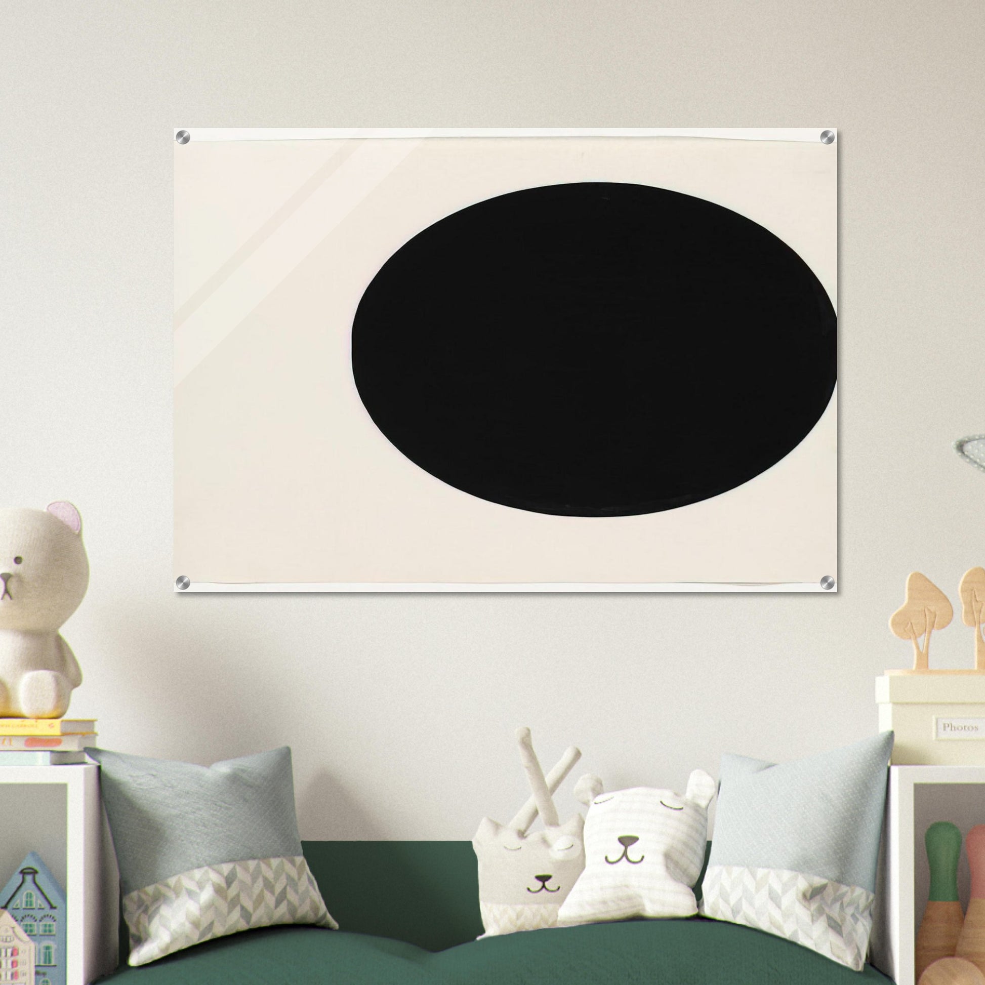 Circle Form - Ellsworth Kelly Acrylic Print - 70x100 cm / 28x40″ inches | Ellsworth Kelly Wall Art | Ellsworth Kelly Prints