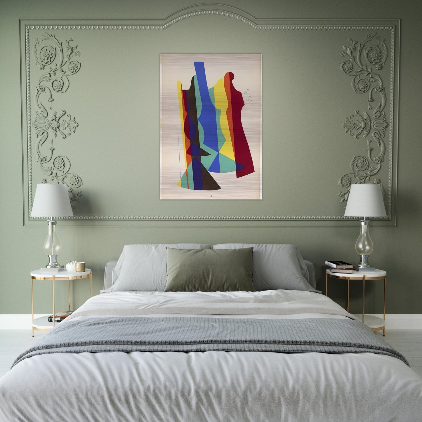 ORCHESTRA FROM THE PORTFOLIO REVOLVING DOORS 1926 - Man Ray Brushed Aluminum Print - 70x100 cm / 28x40 inches | Man Ray Aluminum Print | Man Ray Prints
